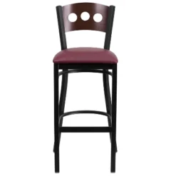 Flash Furniture Black Decorative 3 Circle Back Metal Restaurant Barstool -Flash Furniture Sale Store GUEST 0134b84e bcf8 4622 9c72 35fad8bacafb