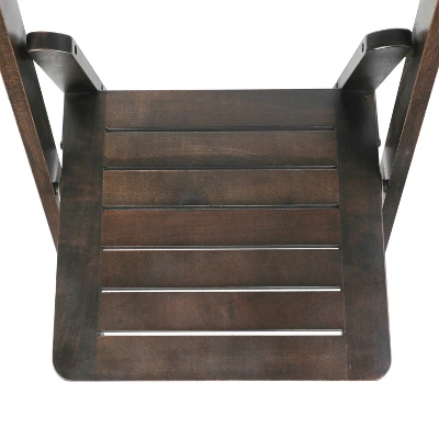 Flash Furniture Holden Commercial Grade Solid Wood Folding Dining Chairs (Set of 4) 9 Flash Furniture Holden Commercial Grade Solid Wood Folding Dining Chairs (Set of 4) - Image 9