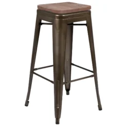 Flash Furniture 30" High Metal Indoor Bar Stool With Wood Seat - Stackable Set Of 4 23 Flash Furniture 30" High Metal Indoor Bar Stool With Wood Seat - Stackable Set Of 4 -Flash Furniture Sale Store GUEST 01a727d3 f99b 47d6 8d04 b77c9193d34a