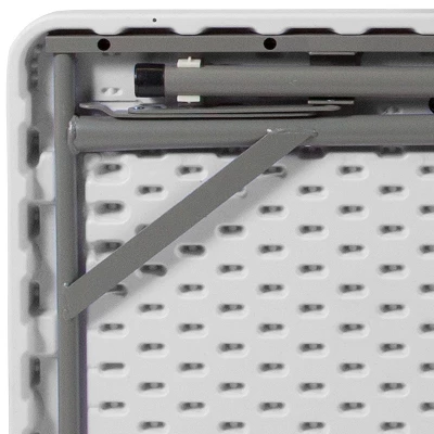 Flash Furniture 34.5" Square 4-Player Folding Card Game Table with Cup Holders 4 Flash Furniture 34.5" Square 4-Player Folding Card Game Table with Cup Holders - Image 4