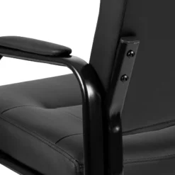 Flash Furniture Darwin Black LeatherSoft Executive Reception Chair with Metal Frame -Flash Furniture Sale Store GUEST 02ade431 17b3 4005 a12e 1ed7856b6872