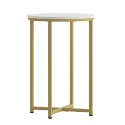 Flash Furniture Hampstead Collection Round Modern End Table with Crisscross Frame 18 Flash Furniture Hampstead Collection Round Modern End Table with Crisscross Frame -Flash Furniture Sale Store GUEST 03c69b27 9a54 425d 9b69 df4f9754939d