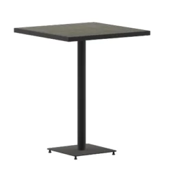 Flash Furniture Lark Commercial Grade 32" Square Outdoor Bar Height Table -Flash Furniture Sale Store GUEST 040145b5 3ba8 4e83 84fd 8b69c5313e1a