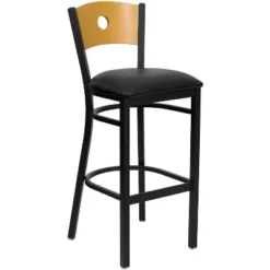 Flash Furniture Wood Circle Back Black Metal Restaurant Barstool -Flash Furniture Sale Store GUEST 046b34f8 3c1e 44ee aae2 22b8216adcb4