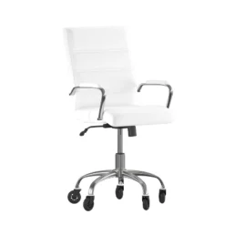 Flash Furniture Camilia Mid-Back Executive Swivel Office Chair with Transparent Roller Wheels 20 Flash Furniture Camilia Mid-Back Executive Swivel Office Chair with Transparent Roller Wheels -Flash Furniture Sale Store GUEST 04d5899f 3a1b 4ce7 b5c5 37462bf09329