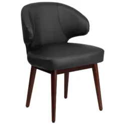Flash Furniture Comfort Back Series Side Reception Chair with Walnut Legs -Flash Furniture Sale Store GUEST 062a2611 aae4 4d3a a24d cf7704c8e704