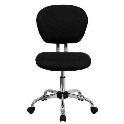 Flash Furniture Mid-Back Mesh Padded Swivel Task Office Chair 3 Flash Furniture Mid-Back Mesh Padded Swivel Task Office Chair - Image 3