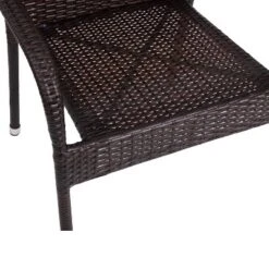 Flash Furniture Maxim Indoor/Outdoor Wicker Dining Chairs With Fade & Weather-Resistant Steel Frames For Patio And Deck -Flash Furniture Sale Store GUEST 0951df3b 915b 4d5c b263 e8213fcccb10