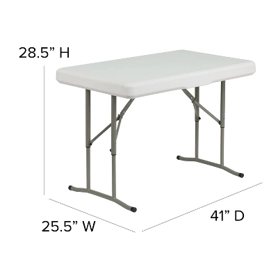 Flash Furniture 8'x8' Pop Up Event Canopy Tent with Folding Table and Bench Set 4 Flash Furniture 8'x8' Pop Up Event Canopy Tent with Folding Table and Bench Set - Image 4