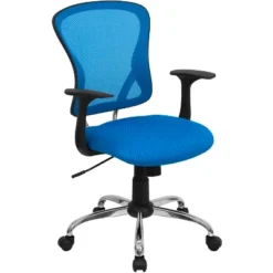 Flash Furniture Mid-Back Mesh Swivel Task Office Chair with Chrome Base and Arms 26 Flash Furniture Mid-Back Mesh Swivel Task Office Chair with Chrome Base and Arms -Flash Furniture Sale Store GUEST 09c467d1 7260 4ec1 b3b1 8df8a92900fa