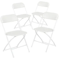 Flash Furniture Hercules™ Series Plastic Folding Chair - 4 Pack, 650lb Capacity -Flash Furniture Sale Store GUEST 0adaad63 5c9d 4dbe b65d 14f4dae4801a