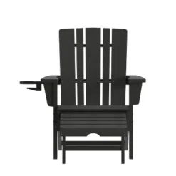 Flash Furniture Halifax HDPE Adirondack Chair with Pull-Out Ottoman & Cup Holder 23 Flash Furniture Halifax HDPE Adirondack Chair with Pull-Out Ottoman & Cup Holder -Flash Furniture Sale Store GUEST 0f08c873 e970 4b68 a380 0459e2b2a9ac