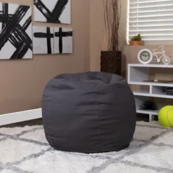 Flash Furniture Small Bean Bag Chair for Kids and Teens with Removable Cover