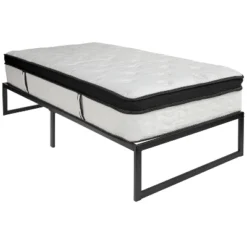 Flash Furniture 14 Inch Metal Platform Bed Frame and 12 Inch Hybrid Mattress Set -Flash Furniture Sale Store GUEST 10835382 1f93 44fe 9664 200221486660
