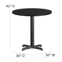 Flash Furniture 30'' Round Laminate Table Set with X-Base and 4 Ladder Back Metal Barstools 16 Flash Furniture 30'' Round Laminate Table Set with X-Base and 4 Ladder Back Metal Barstools -Flash Furniture Sale Store GUEST 119624d0 22f0 43b7 bf77 43ff79a48551
