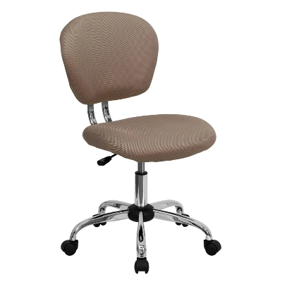 Flash Furniture Mid-Back Mesh Padded Swivel Task Office Chair 9 Flash Furniture Mid-Back Mesh Padded Swivel Task Office Chair - Image 9