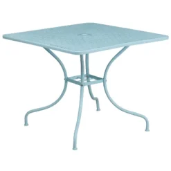 Flash Furniture Oia Commercial Grade 35.5" Square Steel Patio Table -Flash Furniture Sale Store GUEST 131bc678 f49d 410c 9297 2eaa57ff4bc8