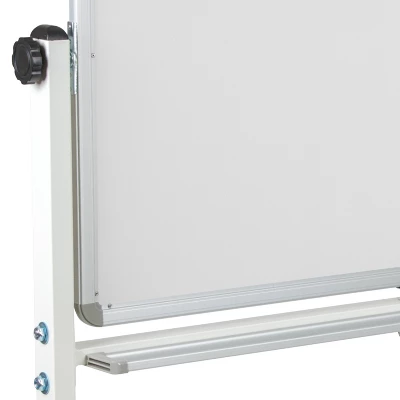Flash Furniture HERCULES Series Double-Sided Mobile White Board with Stand 7 Flash Furniture HERCULES Series Double-Sided Mobile White Board with Stand - Image 7