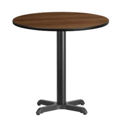 Flash Furniture 30'' Round Reversible Table with Heavy-Duty Cast Iron X-Base -Flash Furniture Sale Store GUEST 145bb5f9 6170 4350 8213 c05719d215d1