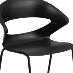 Flash Furniture HERCULES Series Heavy-Duty Black Stack Chair - 440 Lb. Capacity -Flash Furniture Sale Store GUEST 1481d4ac 6b25 493f b072 80942eb8a9b4