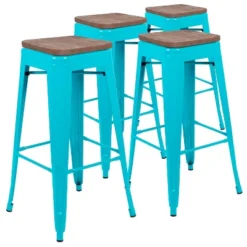 Flash Furniture 30" High Metal Indoor Bar Stool With Wood Seat - Stackable Set Of 4 27 Flash Furniture 30" High Metal Indoor Bar Stool With Wood Seat - Stackable Set Of 4 -Flash Furniture Sale Store GUEST 1499cb8e 41de 47a7 92ec 3101dda5fc2f