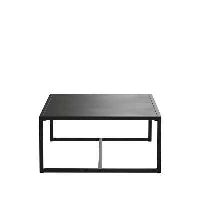 Flash Furniture Brock Commercial Grade Black Outdoor Patio Coffee Table 7 Flash Furniture Brock Commercial Grade Black Outdoor Patio Coffee Table - Image 7