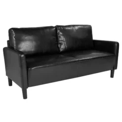 Flash Furniture Washington Park Upholstered Sofa - Black LeatherSoft -Flash Furniture Sale Store GUEST 16d53f61 19aa 47a2 ae8e 7209ae9d95ae