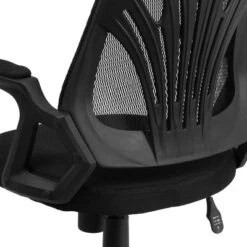 Flash Furniture Mid-Back Black Mesh Swivel Task Chair with Arms -Flash Furniture Sale Store GUEST 172a1304 ef55 4d73 929d e4b79e436143
