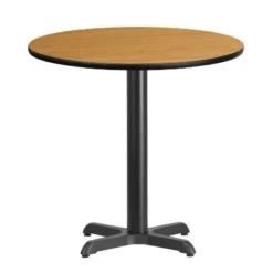 Flash Furniture 30'' Round Reversible Table with Heavy-Duty Cast Iron X-Base -Flash Furniture Sale Store GUEST 1851e64e 0916 46d2 b233 9854e96f01a6