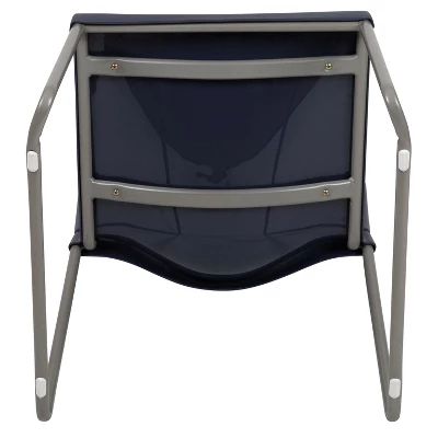 Flash Furniture HERCULES Series 880 Lb. Capacity Navy Full Back Contoured Stack Chair 9 Flash Furniture HERCULES Series 880 Lb. Capacity Navy Full Back Contoured Stack Chair - Image 9