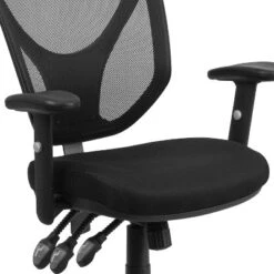 Flash Furniture Mid-Back Black Mesh Multifunction Ergonomic Swivel Office Chair -Flash Furniture Sale Store GUEST 19906c1f 3a61 4a6d 8ae3 dd22fed2156b