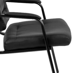 Flash Furniture Darwin Black LeatherSoft Executive Reception Chair with Metal Frame -Flash Furniture Sale Store GUEST 1a47ef1f 2325 4a1d 8492 23cca47979a7
