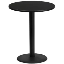 Flash Furniture 36" Round Reversible Laminate Table with Bar Height Base -Flash Furniture Sale Store GUEST 1a64a002 3bbe 4755 bbc2 ddca38e124d7