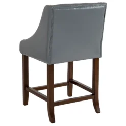 Flash Furniture Carmel 24" Wood Counter Height Stool with Nailhead Trim -Flash Furniture Sale Store GUEST 1c3534ca e639 48ee 9dbb 04f597807996