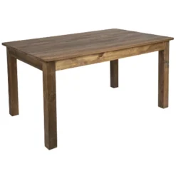 Flash Furniture 60" x 38" Rectangular Solid Pine Farm Dining Table -Flash Furniture Sale Store GUEST 1d8a3c07 49e3 4abe a1da e3ae33831e10