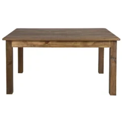 Flash Furniture 60" x 38" Rectangular Solid Pine Farm Dining Table -Flash Furniture Sale Store GUEST 1de817a0 1bfd 4a83 b9b0 e7d0434d8f77