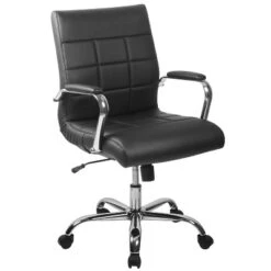 Flash Furniture Quilted Vinyl Mid-Back Executive Swivel Office Chair -Flash Furniture Sale Store GUEST 1f03b91b ef3a 446a ae43 47e4dc9c7eb6