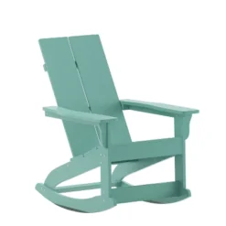 Flash Furniture Finn Modern All-Weather Poly Resin Rocking Adirondack Chair -Flash Furniture Sale Store GUEST 21cd74f5 5b54 45e0 83bd 0d825bc34d89