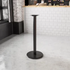 Flash Furniture 18'' Round Restaurant Table Base with 3'' Bar Height Column