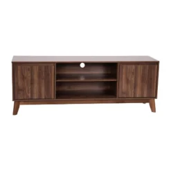 Flash Furniture Hatfield 60-Inch Mid-Century Modern TV Stand for TVs up to 64 Inches -Flash Furniture Sale Store GUEST 2527911c b8a0 4058 a8e4 21a2a19f6620