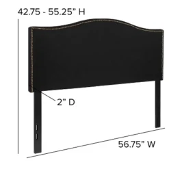 Flash Furniture Lexington Full Size Headboard in Black Fabric with Nail Trim -Flash Furniture Sale Store GUEST 2730afa1 7176 447d 96b4 79e9c65e3c20