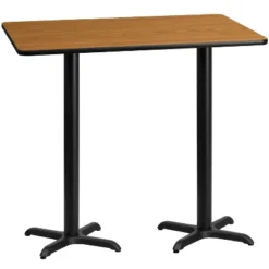 Flash Furniture 30" x 60" Rectangular Bar Height Table with Dual X-Bases 6 Flash Furniture 30" x 60" Rectangular Bar Height Table with Dual X-Bases -Flash Furniture Sale Store GUEST 27515913 7218 4779 be75 e899749a7207