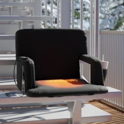 Flash Furniture Extra Wide Foldable Reclining Heated Stadium Chair with Backpack Straps 22 Flash Furniture Extra Wide Foldable Reclining Heated Stadium Chair with Backpack Straps -Flash Furniture Sale Store GUEST 27a8f42e d479 4966 a4a5 f8b018fe64a8