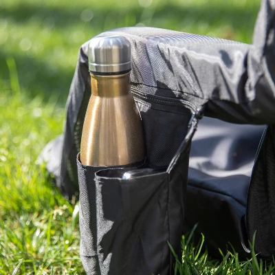 Flash Furniture Malta Portable Heated Reclining Stadium Chair with Armrests 11 Flash Furniture Malta Portable Heated Reclining Stadium Chair with Armrests - Image 11