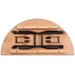 Flash Furniture 4-Foot Half-Round Wood Folding Banquet Table 14 Flash Furniture 4-Foot Half-Round Wood Folding Banquet Table -Flash Furniture Sale Store GUEST 29e863e8 9b8f 40fb bb20 1c4bc903ab00