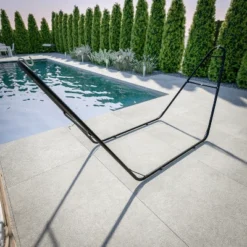 Flash Furniture All-Weather Heavy Duty Steel Hammock Stand - Fits 9-14'