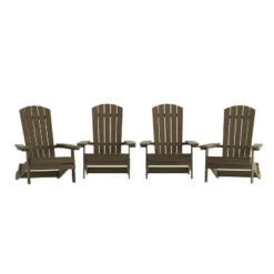 Flash Furniture Charlestown All-Weather Folding Adirondack Chairs - Set of 4 -Flash Furniture Sale Store GUEST 2b7b6952 f82a 425a a58b 86b4ff768763
