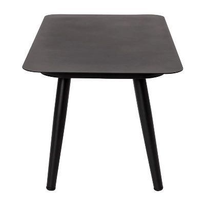 Flash Furniture Kierra Black 4-Piece All-Weather Woven Conversation Set 3 Flash Furniture Kierra Black 4-Piece All-Weather Woven Conversation Set - Image 3