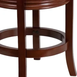Flash Furniture 24" Backless Swivel Wood Counter Height Stool with LeatherSoft Seat 16 Flash Furniture 24" Backless Swivel Wood Counter Height Stool with LeatherSoft Seat -Flash Furniture Sale Store GUEST 2dd042ca 396b 45a0 8088 ba34703996cd