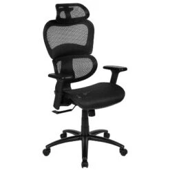 Flash Furniture Ergonomic Mesh Office Chair with 2-to-1 Synchro-Tilt and Adjustable Headrest -Flash Furniture Sale Store GUEST 2e879167 4997 4ea2 8bb7 138cc1aeda77